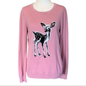 Ricki’s Adorable Pink Bambi Sweater Size L